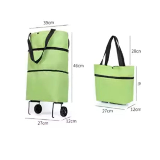 Carrito de Compras Plegable con Ruedas: Facilita tu Día a Día con Estilo y Comodidad