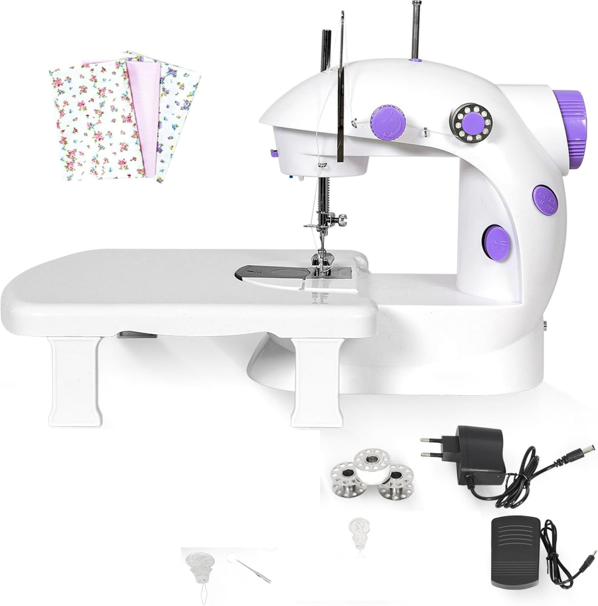 Mini Máquina De Coser Con Mesa para el Hogar