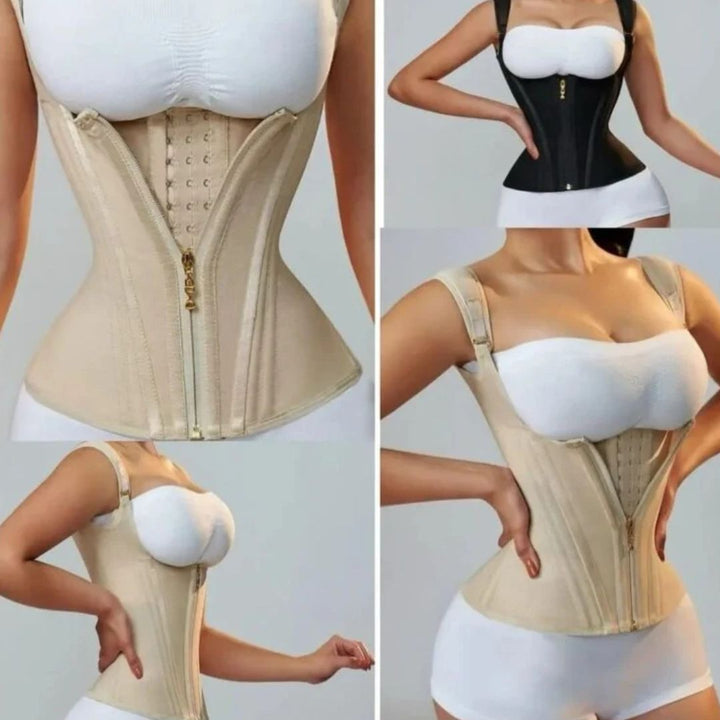 CHALECO 13 VARILLAS MOLDEADOR Y REDUCTOR CONTROL TOTAL DE ABDOMEN, ULTRA DEFINICIÓN