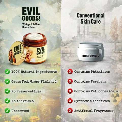 ¡EVIL GOODS! Bálsamo de Sebo de Res y Miel de Manuka