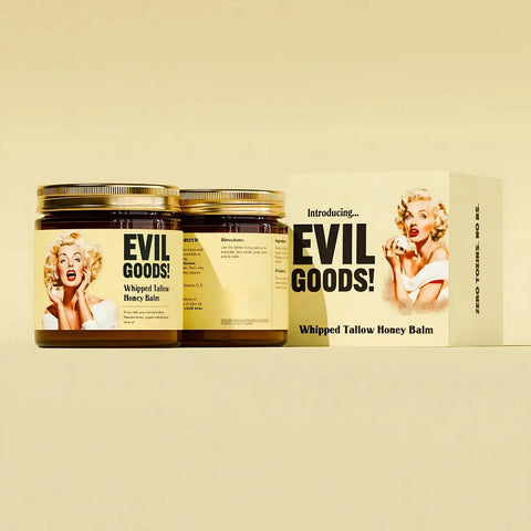 ¡EVIL GOODS! Bálsamo de Sebo de Res y Miel de Manuka