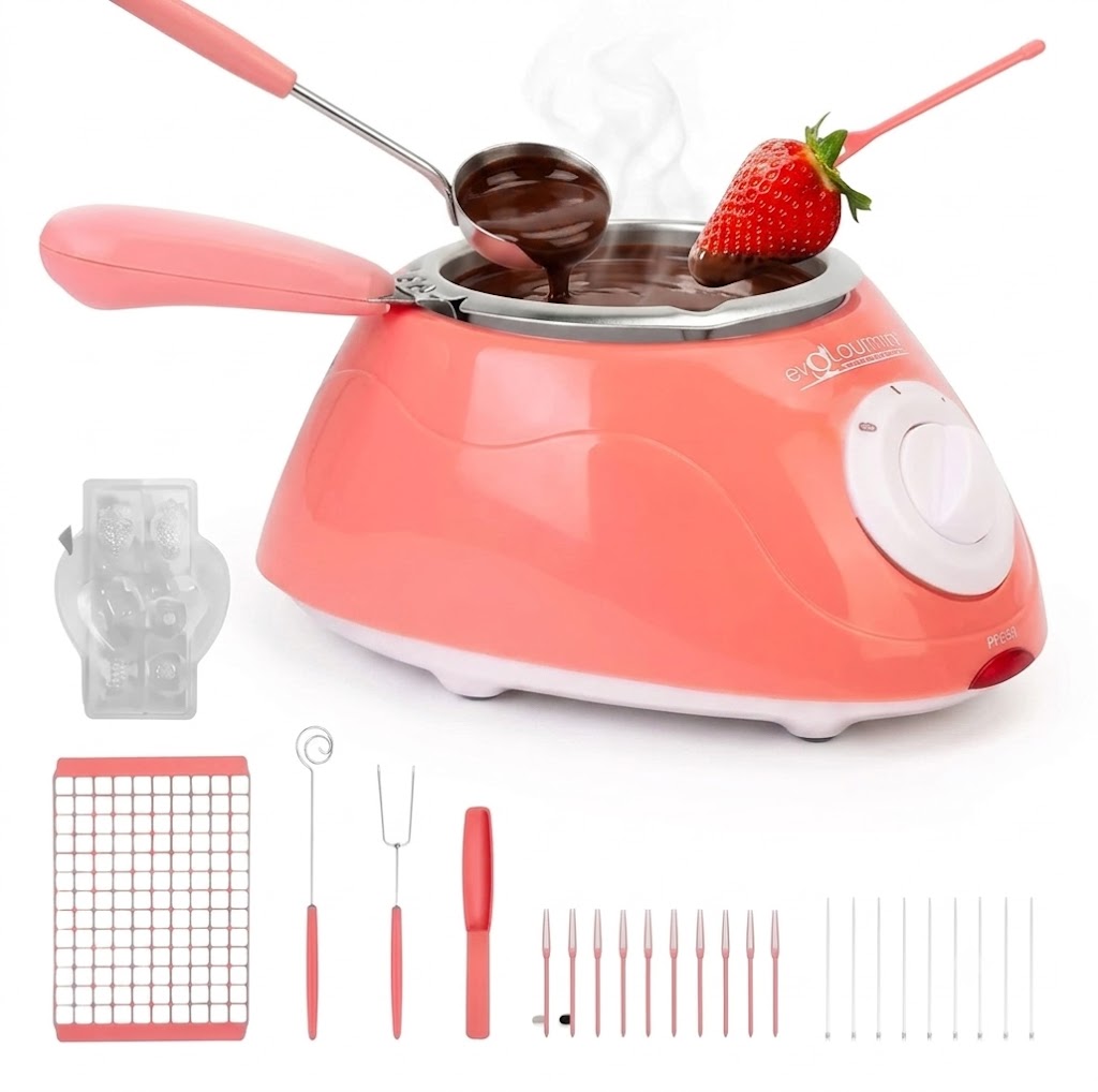 🍫 Fundidora de Chocolate Eléctrica | Derrite y Disfruta en Casa