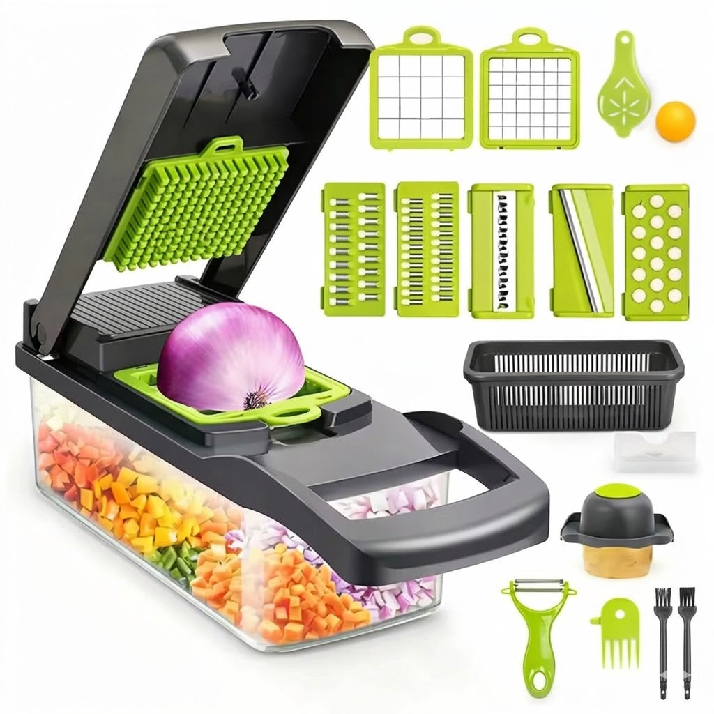 Cortador Multifuncional De Verduras 14 en 1
