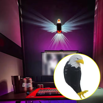 Lampara De Aguila 3d Decoracion Hogar