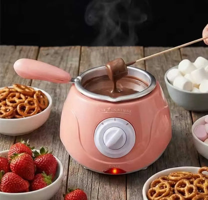 🍫 Fundidora de Chocolate Eléctrica | Derrite y Disfruta en Casa