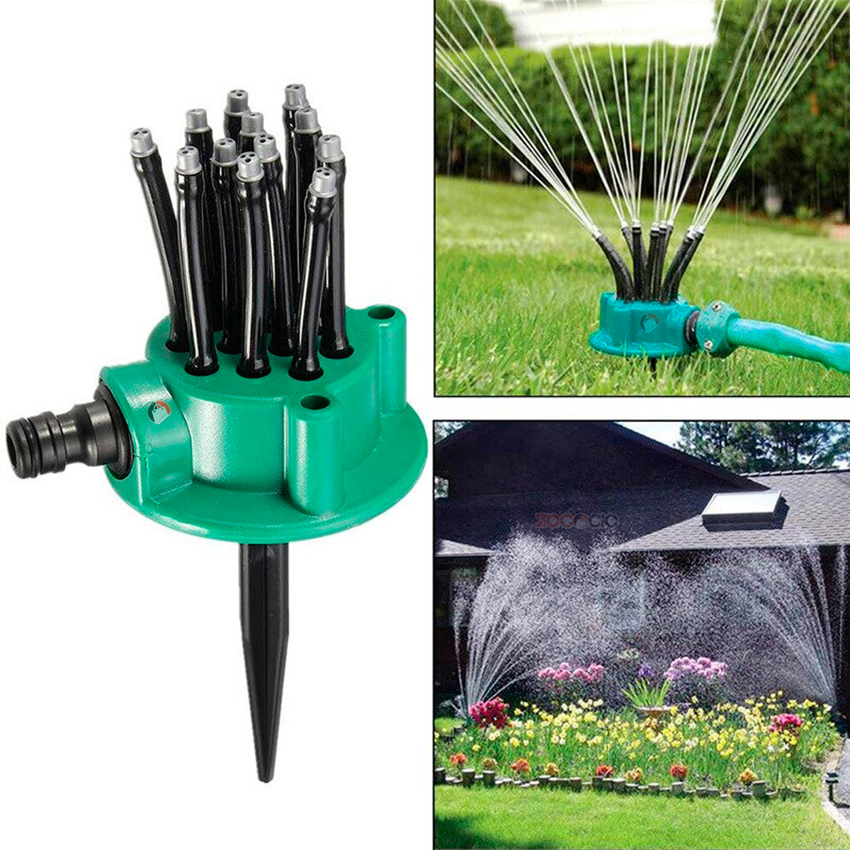 Aspersor Flexible De Jardin 360