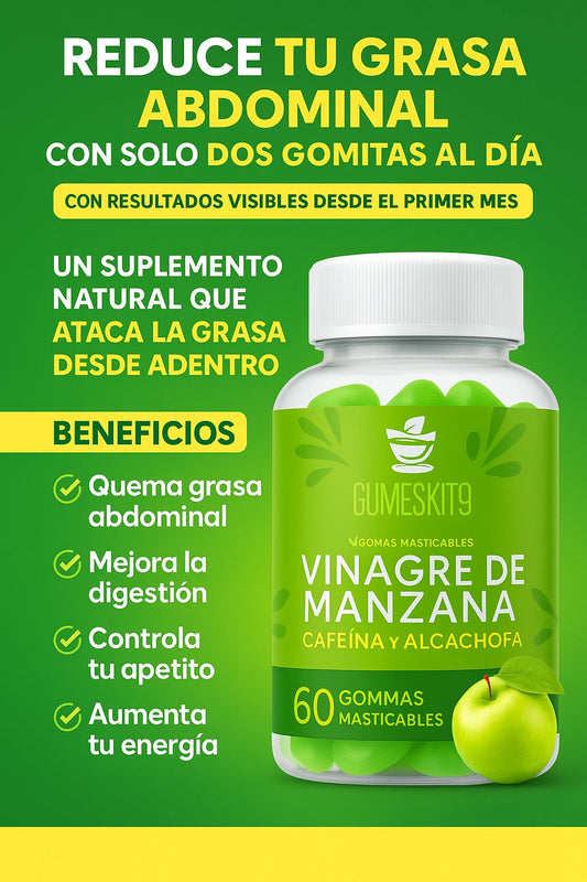 Gomitas de Vinagre de Manzana - Gummieskits ®