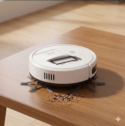 Aspiradora Robótica Inteligente Recargable | Limpieza Automática para Todo el Hogar