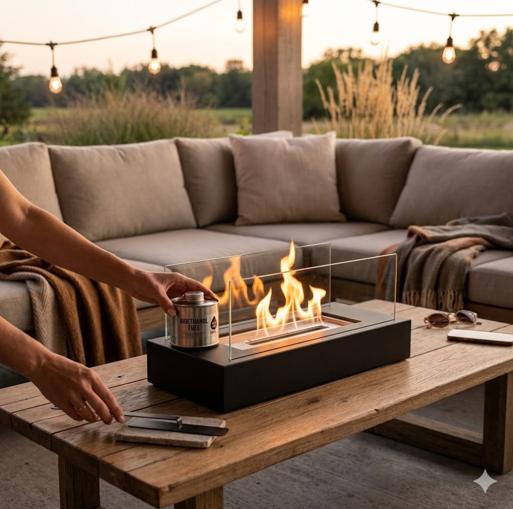 Decoracion Hogar Chimenea Portatil
