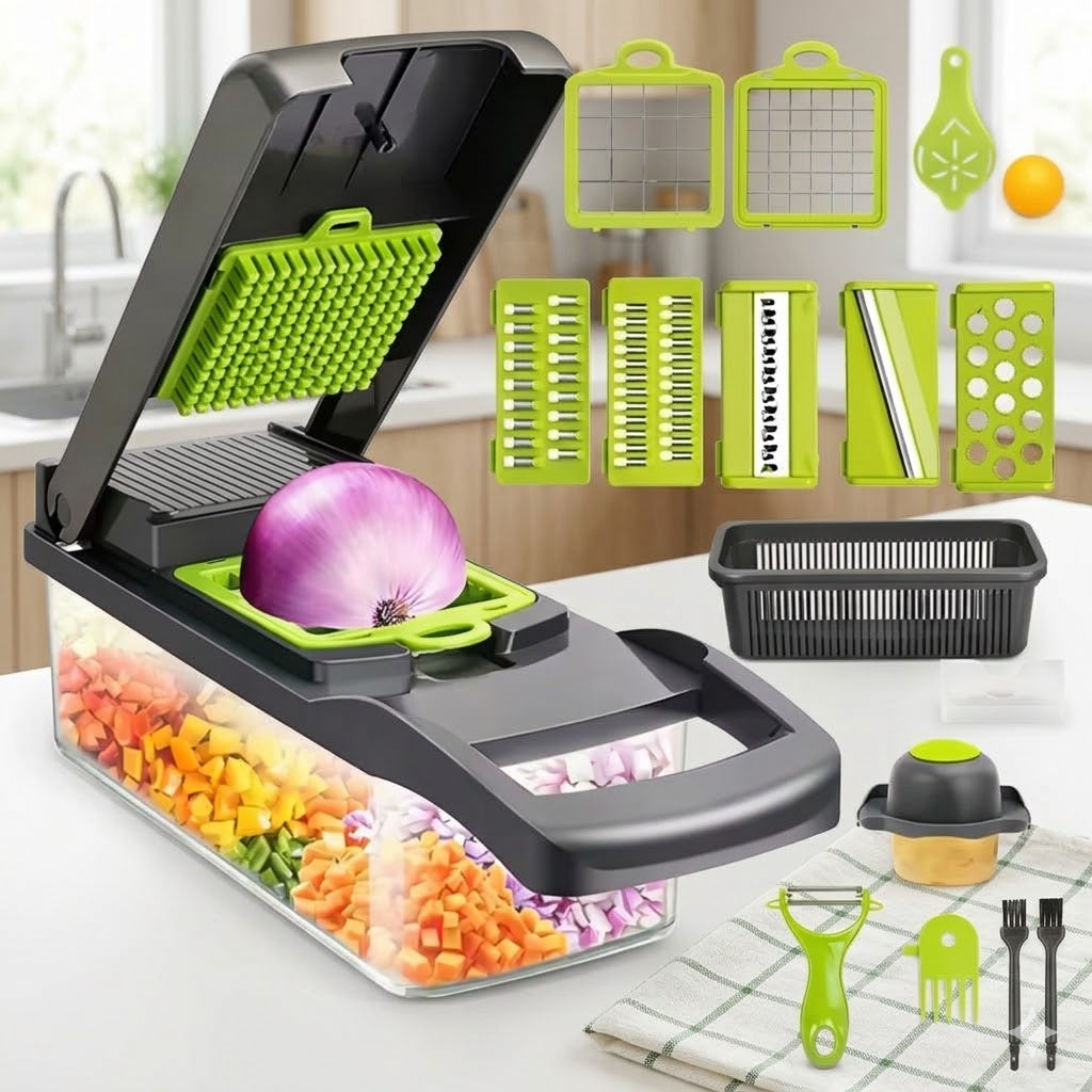 Cortador Multifuncional De Verduras 14 en 1