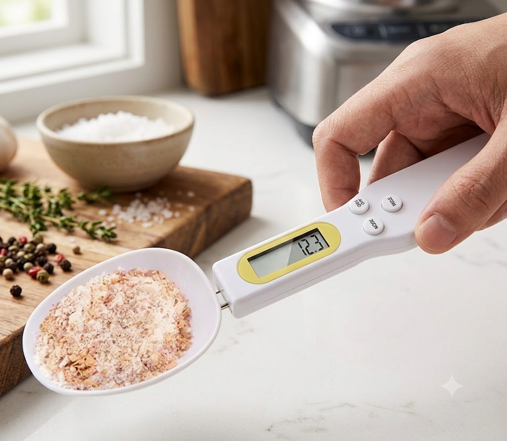 Cuchara Digital Con Gramera para Hogar