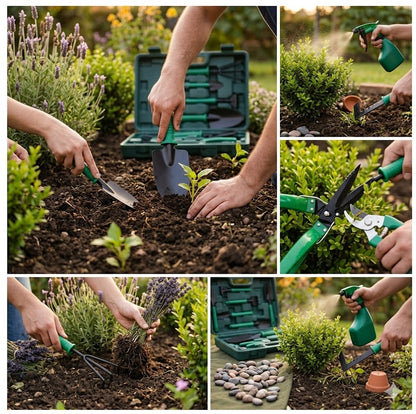 Herramientas De Jardineria X10 Piezas