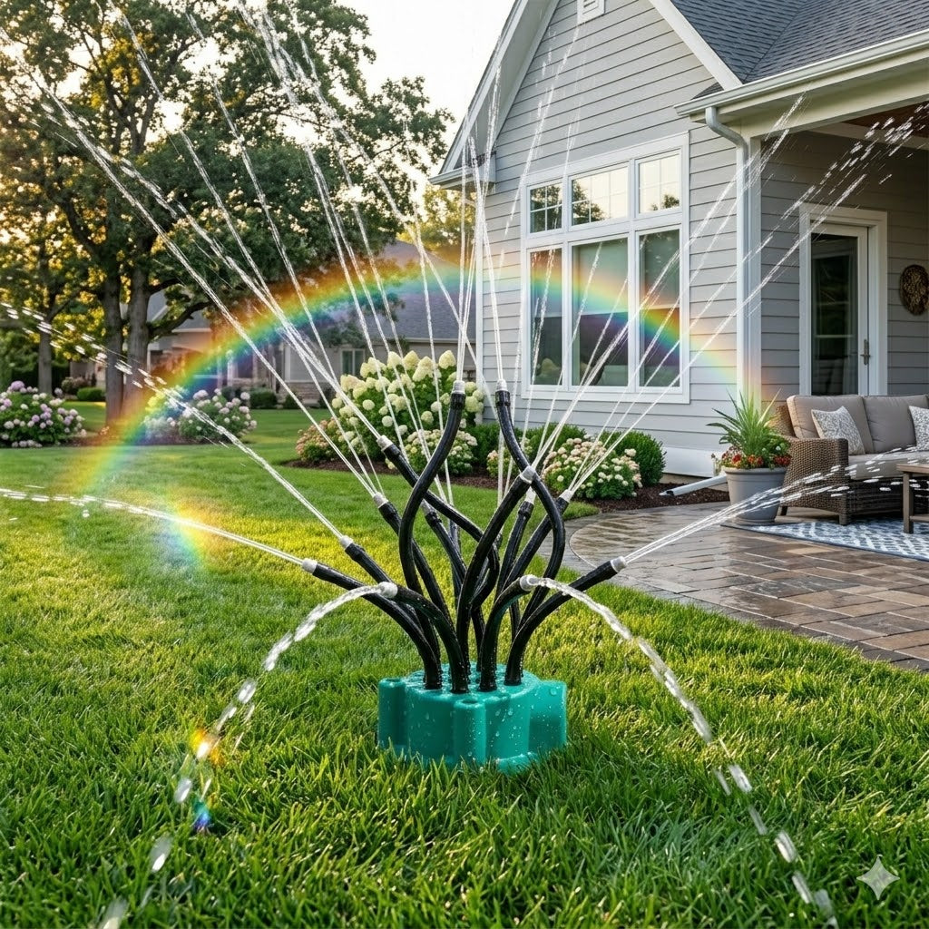 Aspersor Flexible De Jardin 360