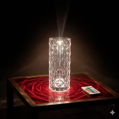 Lampara led de cristal