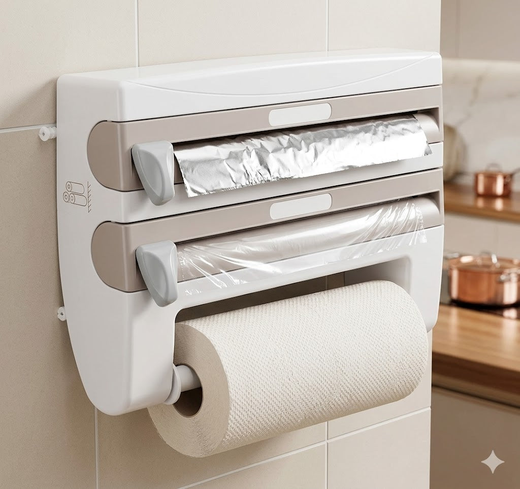 Dispensador de papel Vinipelcocina 3 En 1